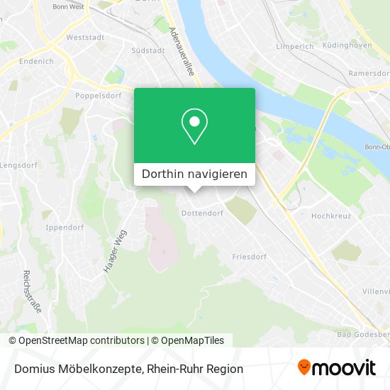 Domius Möbelkonzepte Karte