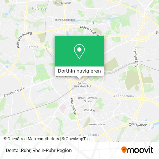 Dental.Ruhr Karte