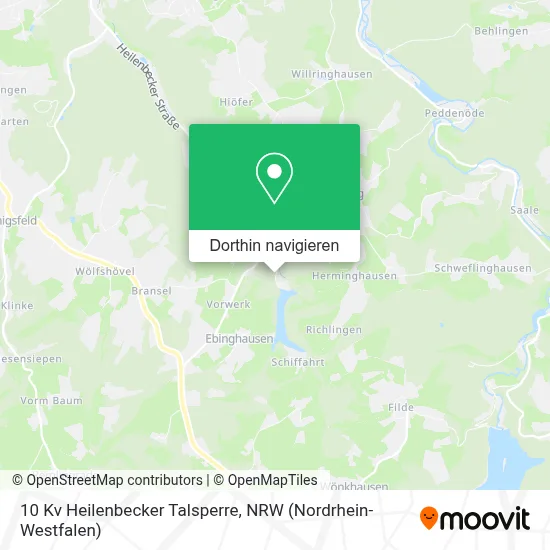 10 Kv Heilenbecker Talsperre Karte