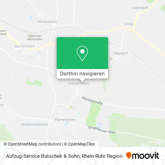 Aufzug-Service Butschek & Sohn Karte