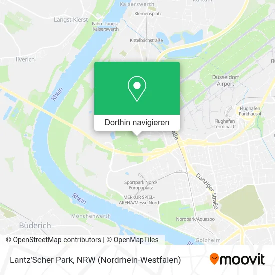 Lantz'Scher Park Karte