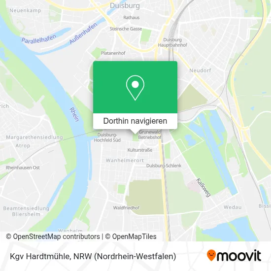 Kgv Hardtmühle Karte