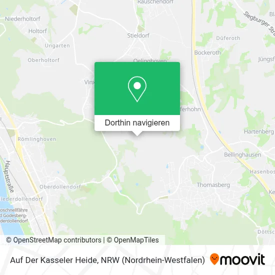 Auf Der Kasseler Heide Karte