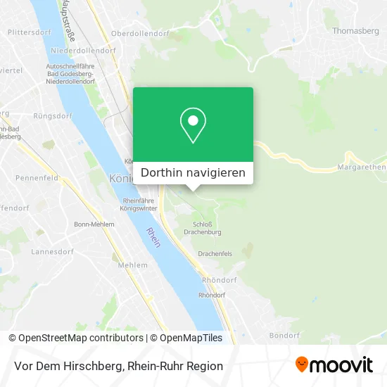 Vor Dem Hirschberg Karte