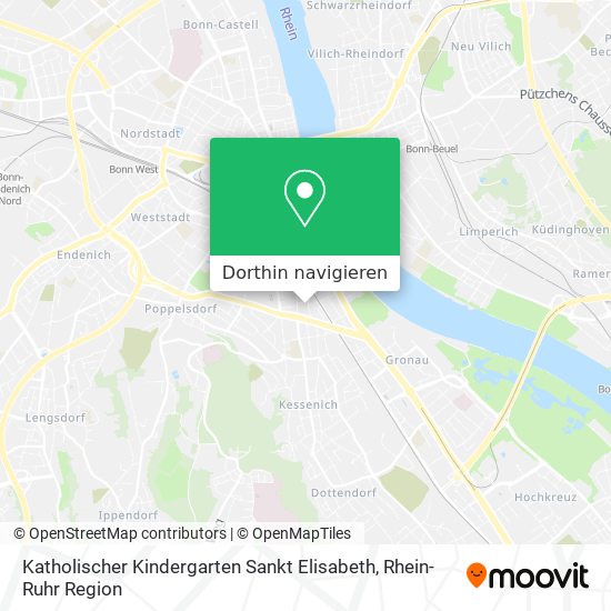 Katholischer Kindergarten Sankt Elisabeth Karte