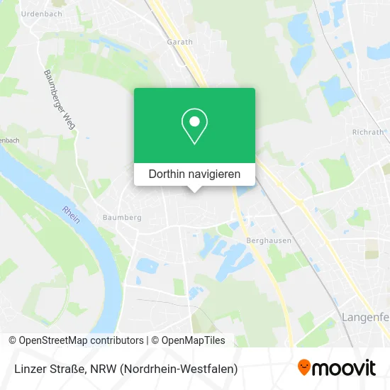 Linzer Straße Karte