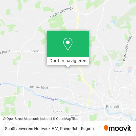 Schützenverein Holtwick E.V. Karte