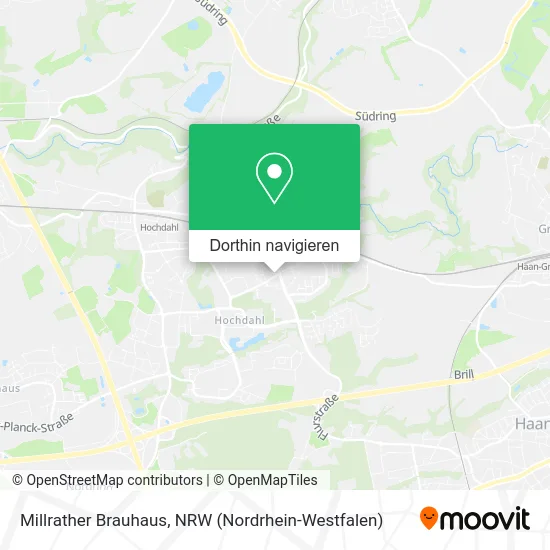 Millrather Brauhaus Karte