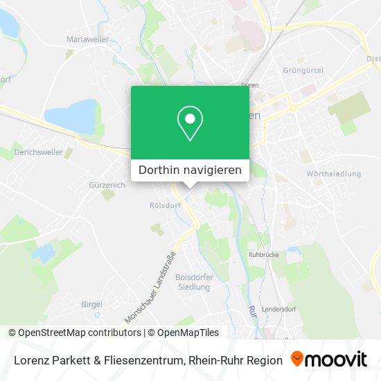 Lorenz Parkett & Fliesenzentrum Karte