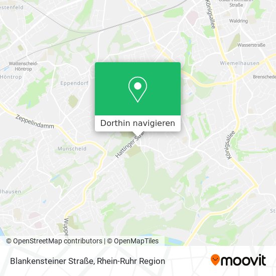 Blankensteiner Straße Karte
