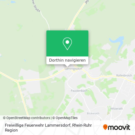Freiwillige Feuerwehr Lammersdorf Karte