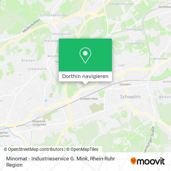 Minomat - Industrieservice G. Mink Karte