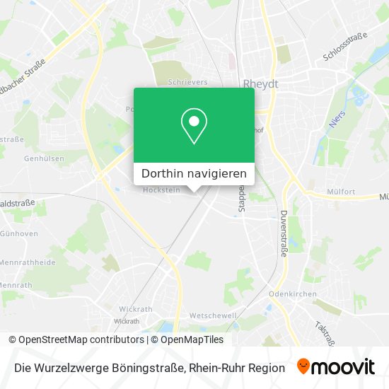 Die Wurzelzwerge Böningstraße Karte