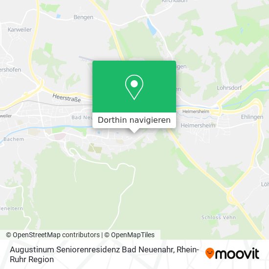 Augustinum Seniorenresidenz Bad Neuenahr Karte