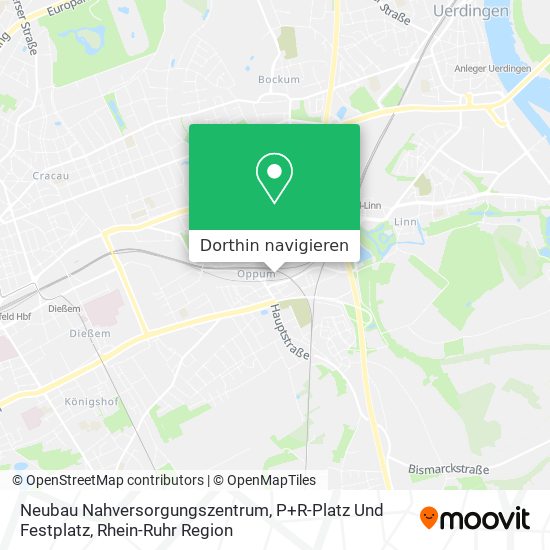 Neubau Nahversorgungszentrum, P+R-Platz Und Festplatz Karte