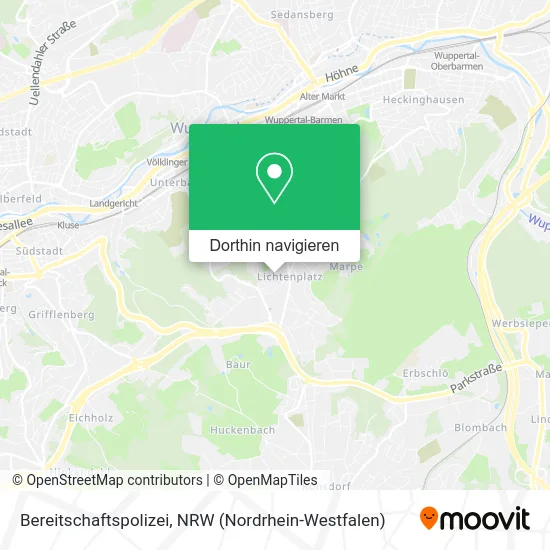 Bereitschaftspolizei Karte