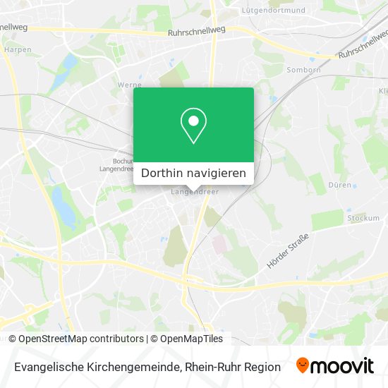 Evangelische Kirchengemeinde Karte