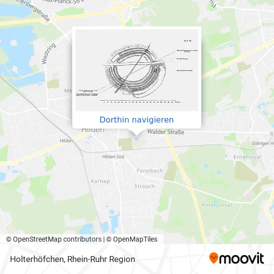 Holterhöfchen Karte