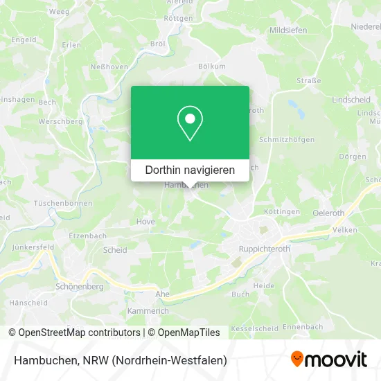 Hambuchen Karte