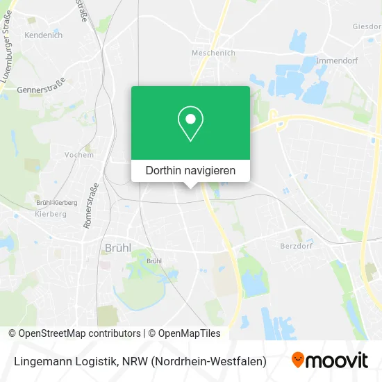 Lingemann Logistik Karte