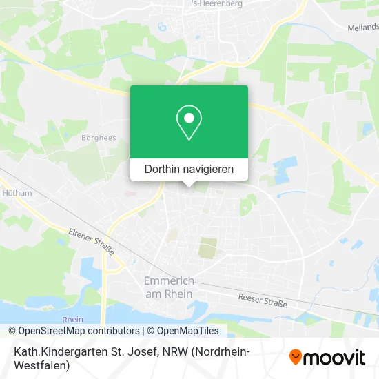 Kath.Kindergarten St. Josef Karte