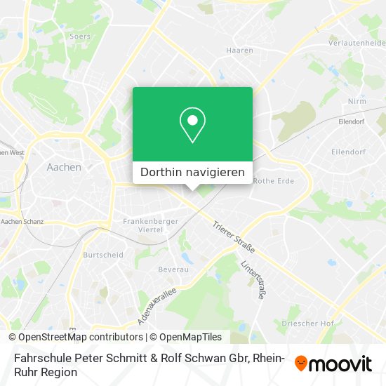 Fahrschule Peter Schmitt & Rolf Schwan Gbr Karte