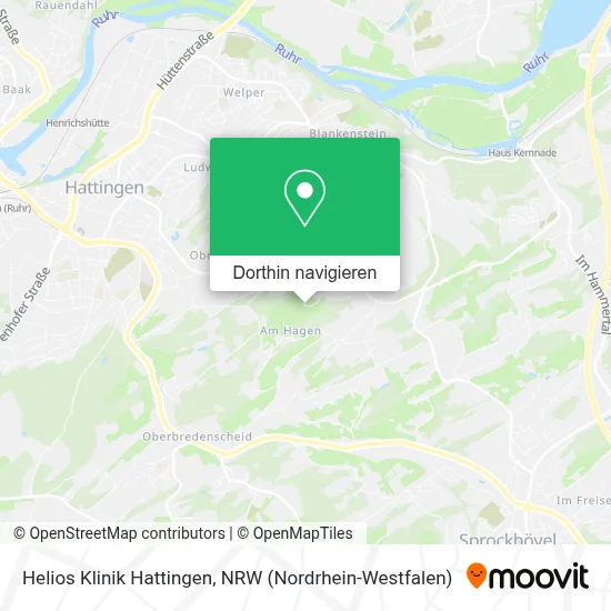 Helios Klinik Hattingen Karte