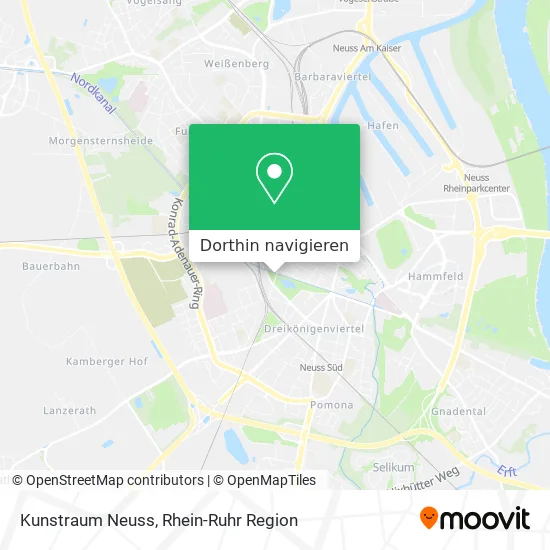 Kunstraum Neuss Karte