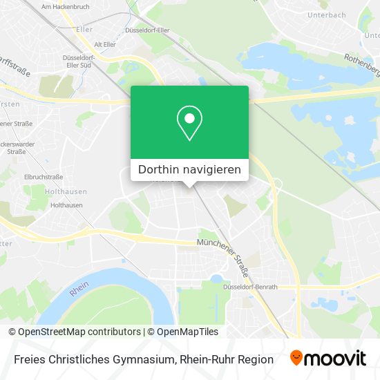 Freies Christliches Gymnasium Karte