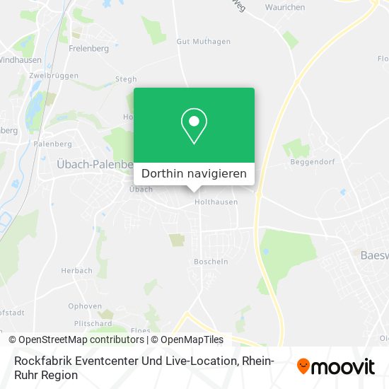 Rockfabrik Eventcenter Und Live-Location Karte