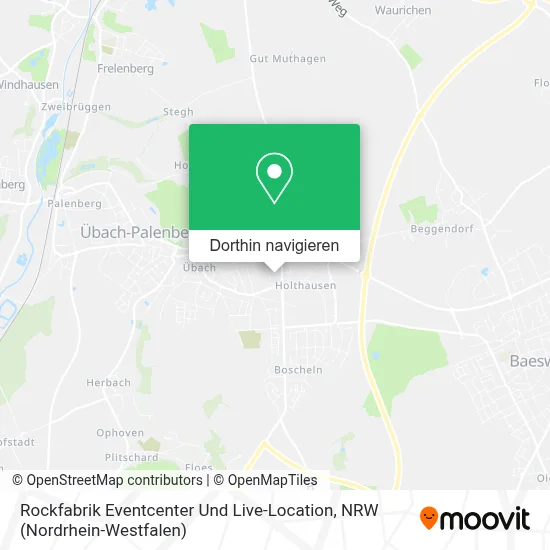 Rockfabrik Eventcenter Und Live-Location Karte