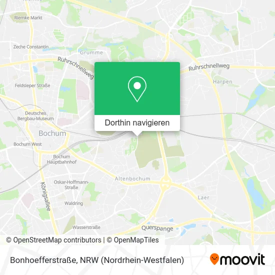 Bonhoefferstraße Karte