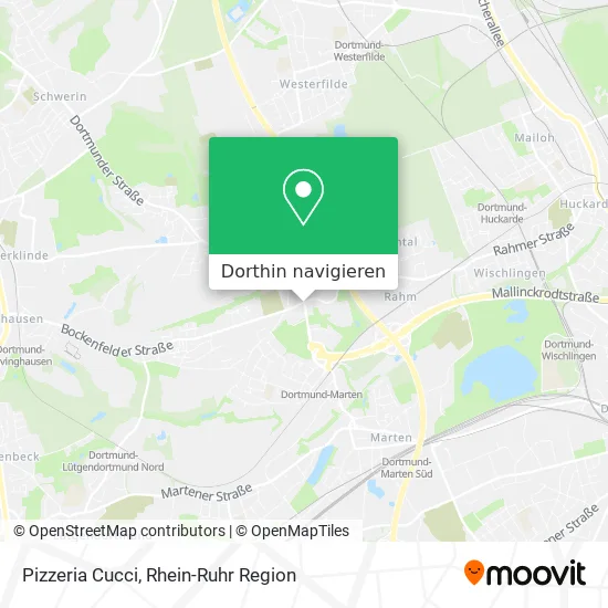 Pizzeria Cucci Karte