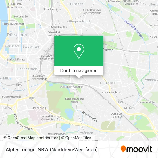 Alpha Lounge Karte