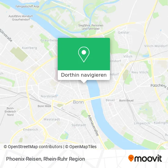 Phoenix-Reisen Karte