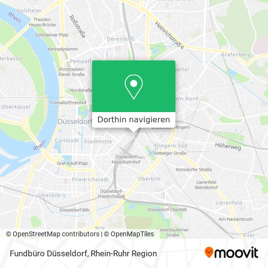 Fundbüro Düsseldorf Karte