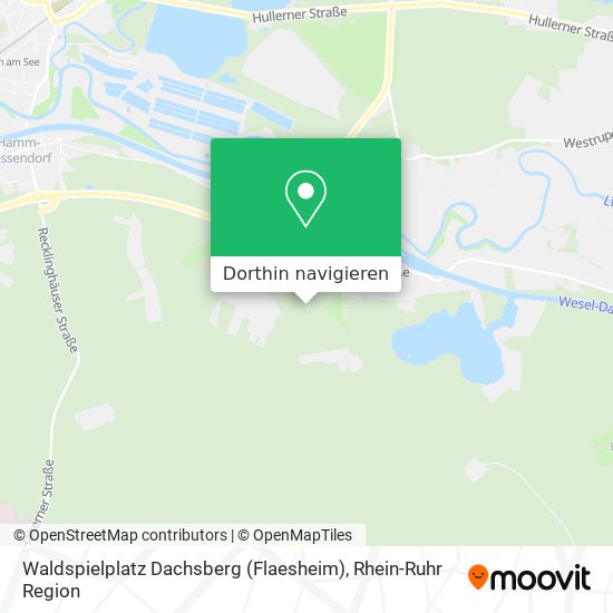 Waldspielplatz Dachsberg (Flaesheim) Karte