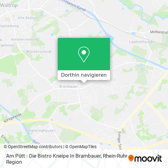 Am Pütt - Die Bistro Kneipe In Brambauer Karte