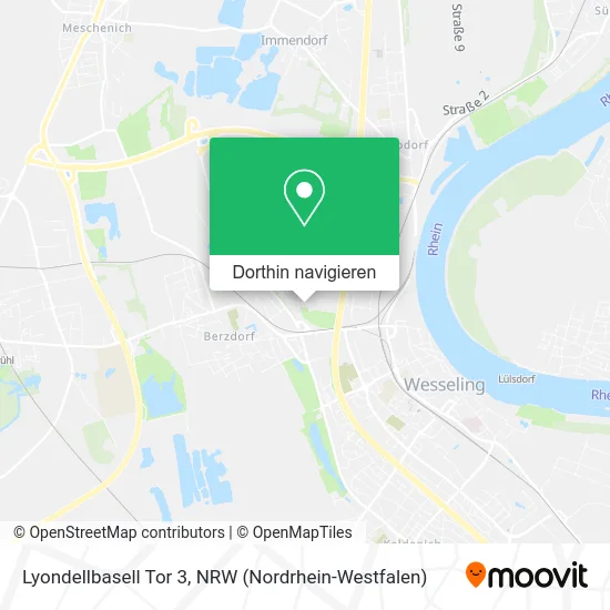 Lyondellbasell Tor 3 Karte