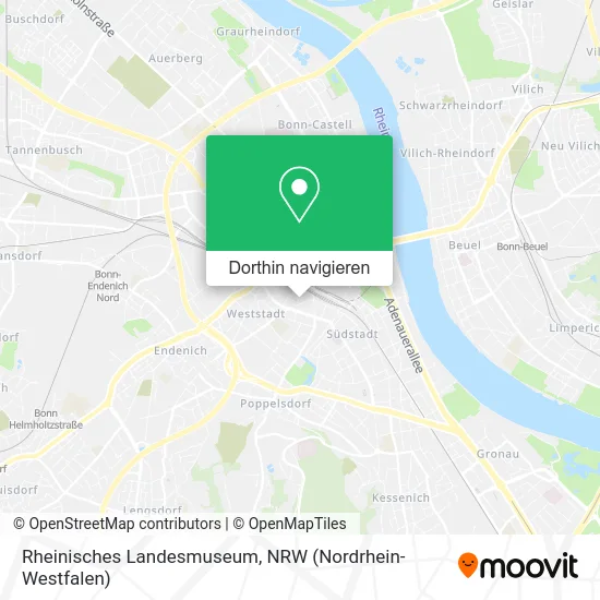 Rheinisches Landesmuseum Karte