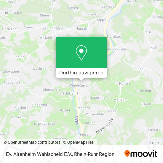 Ev. Altenheim Wahlscheid E.V. Karte