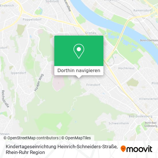 Kindertageseinrichtung Heinrich-Schneiders-Straße Karte