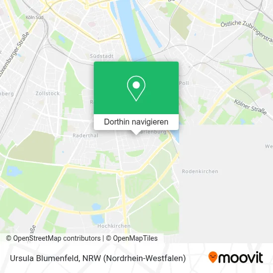 Ursula Blumenfeld Karte