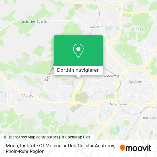 Moca, Institute Of Molecular Und Cellular Anatomy Karte