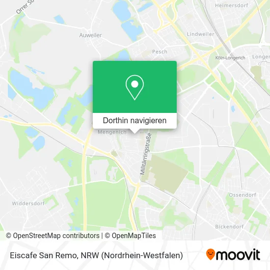 Eiscafe San Remo Karte