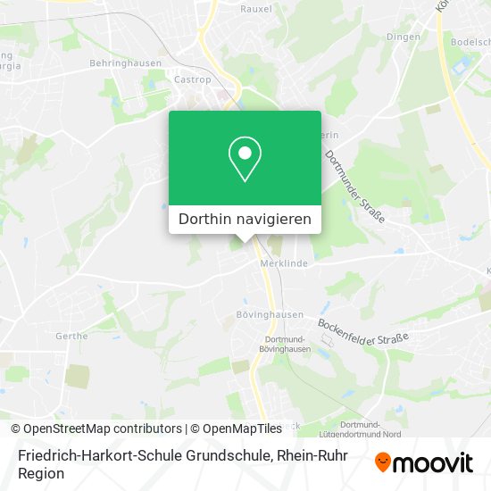 Friedrich-Harkort-Schule Grundschule Karte