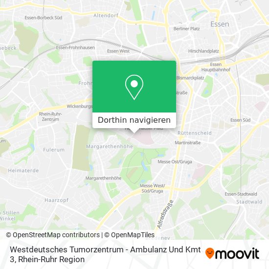 Westdeutsches Tumorzentrum - Ambulanz Und Kmt 3 Karte