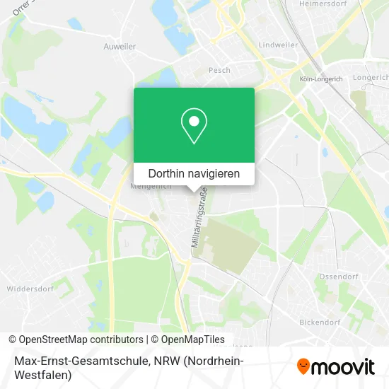 Max-Ernst-Gesamtschule Karte