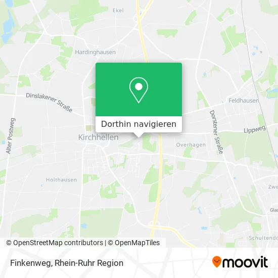 Finkenweg Karte