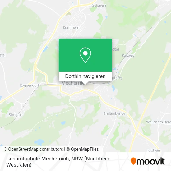 Gesamtschule Mechernich Karte